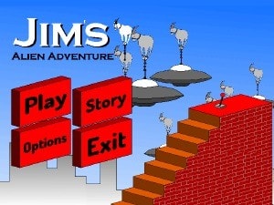 Screenshot of Jims Alien Adventure